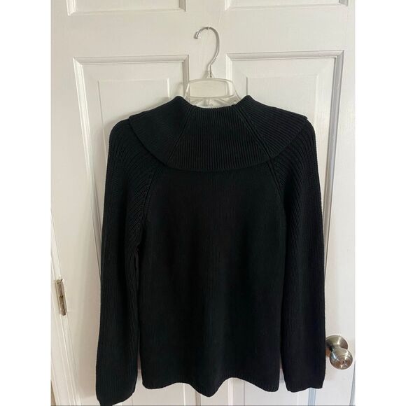 Rafaella cowl neck knit sweater size L - Picture 5 of 10